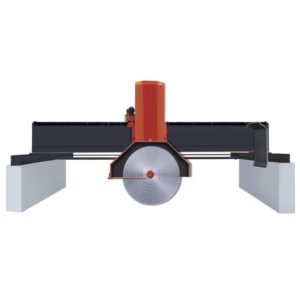 Multi Disc Bridge Stone Block Cutting Machine