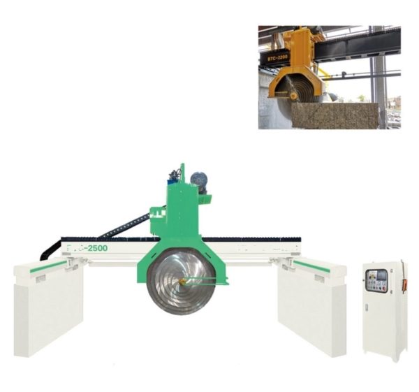 Plc System Multi Blades Stone Cutting Machine For Granite Marble ...
