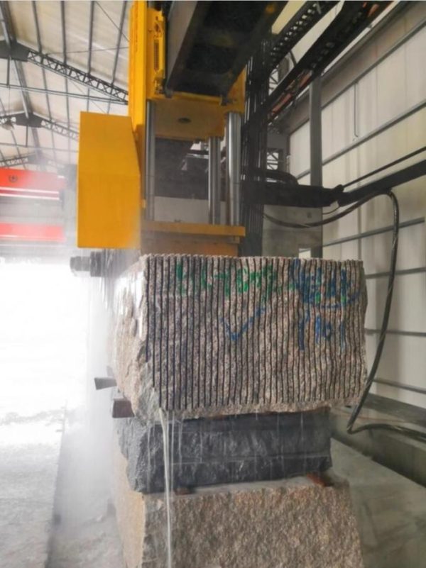 Plc System Multi Blades Stone Cutting Machine For Granite Marble ...