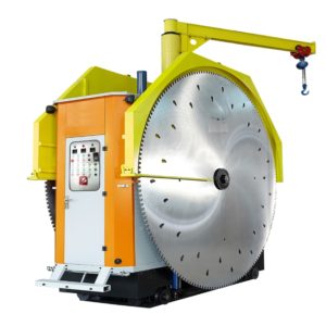 Double Blades Granite Mining Machine